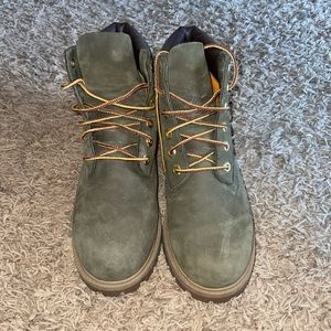 Green Women’s Timberland Bootsi
